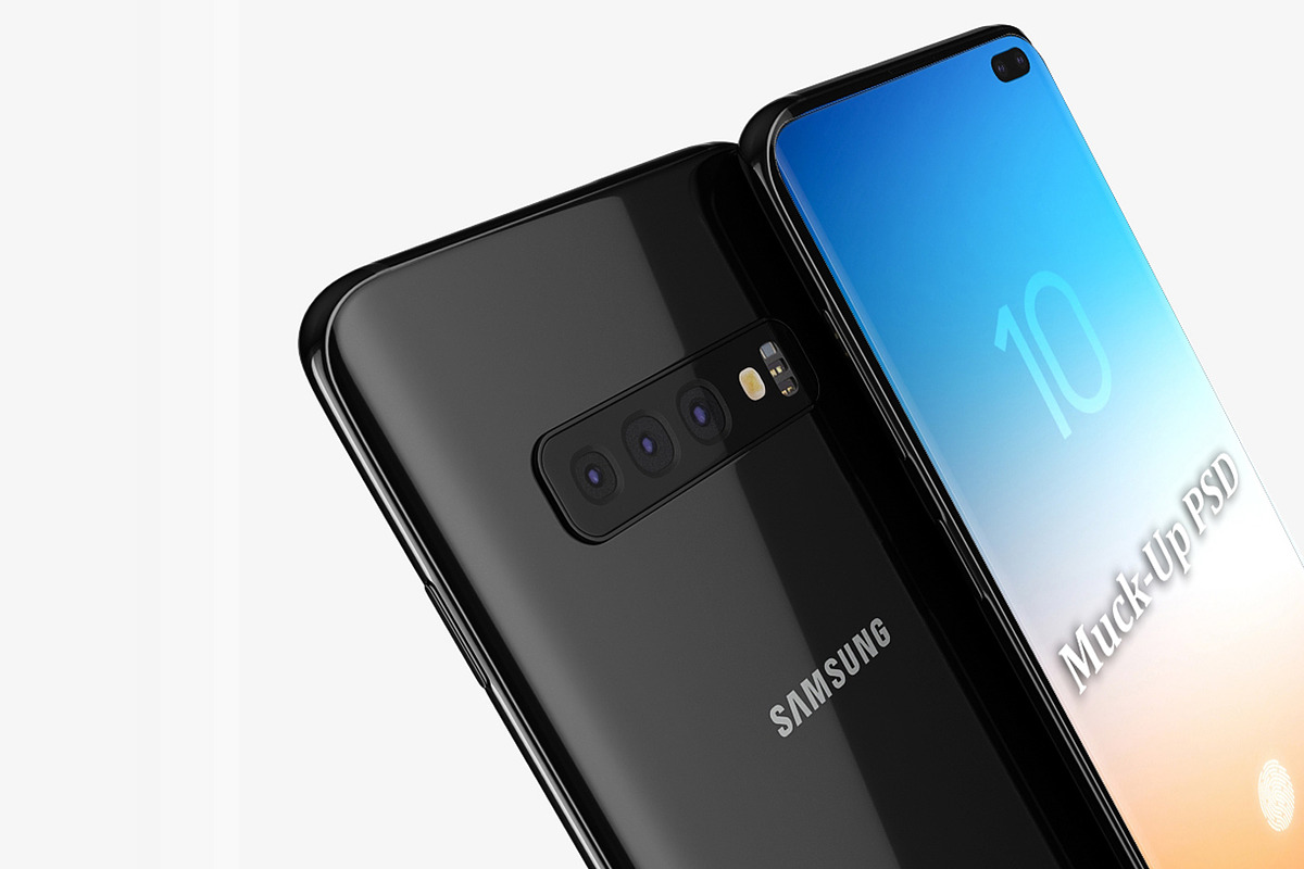 Samsung galaxy S10 Plus mock-up, an iPad Mockup by Proshanta Sarker (Photo 7 of 8)