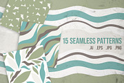 15 abstract patterns, a Pattern Graphic by pineart (Thumbnail 1 of 5)