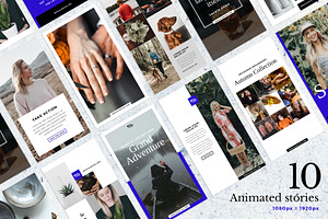 Animated Stories - Social kit