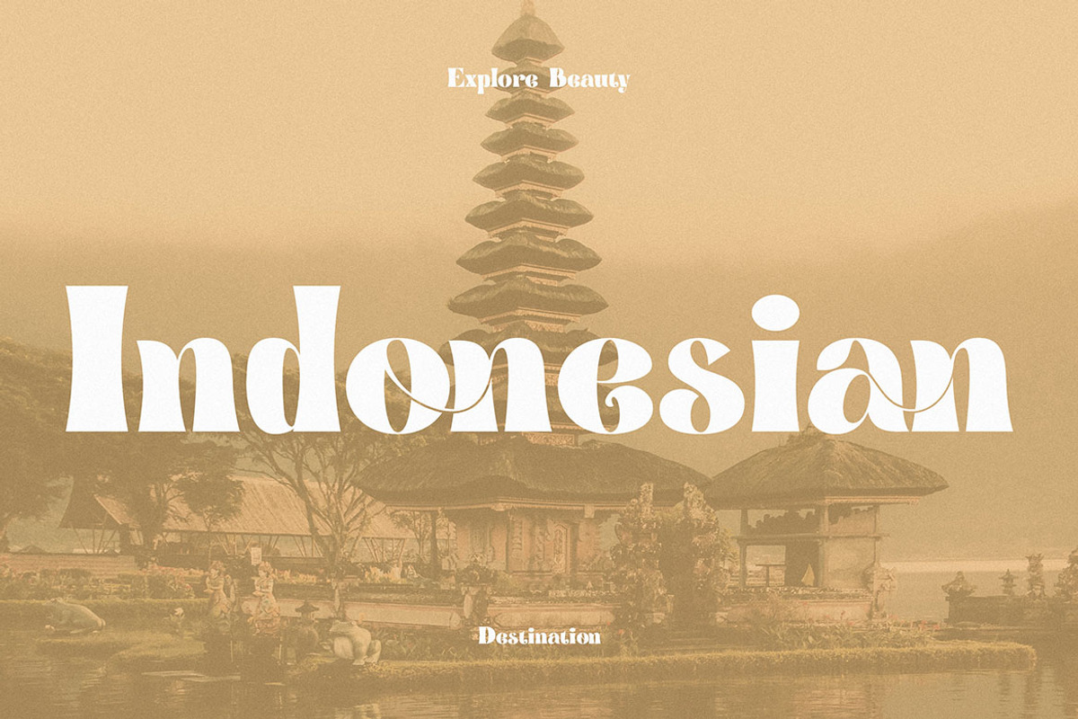 Trendy & Modern Fonts 2 - 10 Sets, a Font by Cruzine (Photo 18 of 42)
