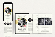 Funeral Program Template I Canva, an Invitation Template by The Social Stuff (Thumbnail 6 of 10)