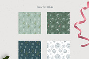 Holly Jolly Christmas Patterns Set, a Pattern Graphic by R-studio (Thumbnail 4 of 6)
