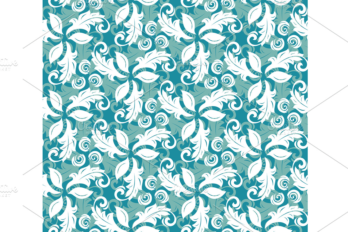 Floral Fine Seamless Pattern, a Pattern Graphic by FineArtStudio (Photo 1 of 3)