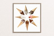 ice cream vector illustrations, a Decorative Illustration by Natalka Dmitrova art (Thumbnail 6 of 9)