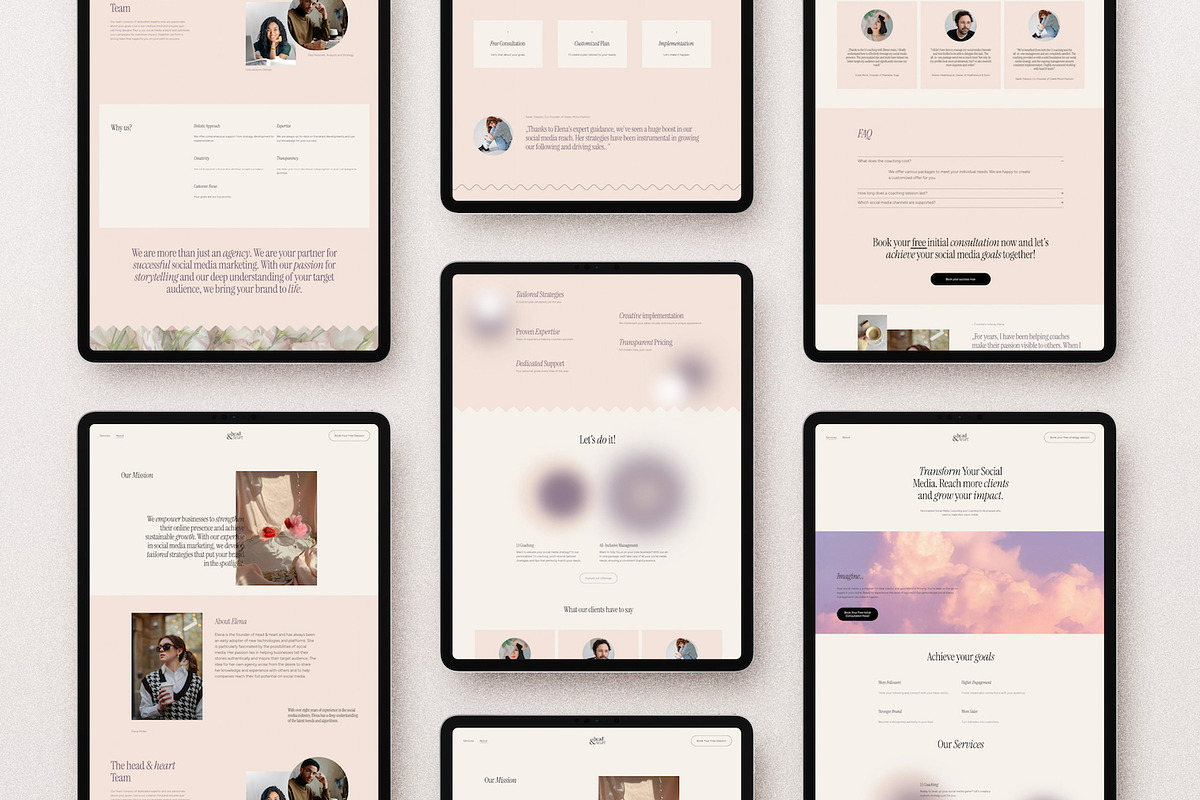Squarespace Template Coach, a Squarespace Template by shapeshifter's friend (Photo 10 of 10)