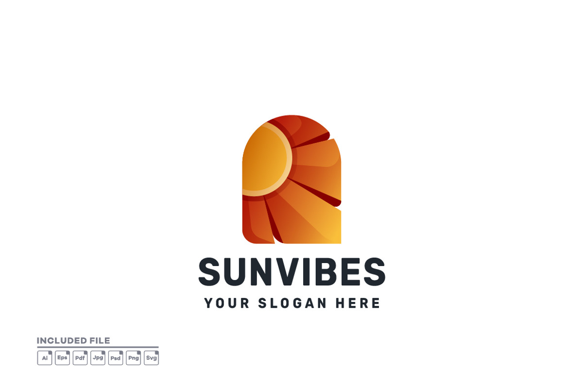 Sun Gradient Colorful Vector Logo, a Branding & Logo Template by yuanesei