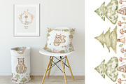 Cute Woodland Friends Collection, an Animal Illustration by MayaNavits (Thumbnail 4 of 12)