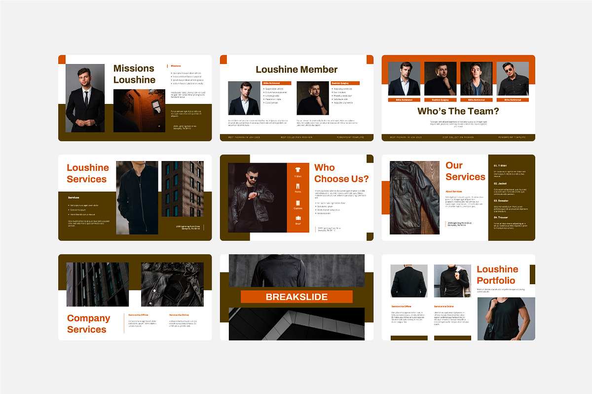 Fashion Brand Keynote Presentation, a Presentation Template by Kren Studio (Photo 6 of 8)