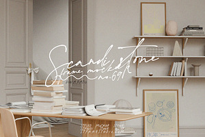 SCANDI STONE | poster mockup frames, a Household Mockup by Stykke Studio