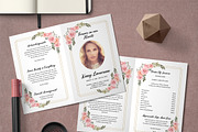 Memorial Program Template, an Invitation Template by TemplatesForest (Thumbnail 1 of 3)
