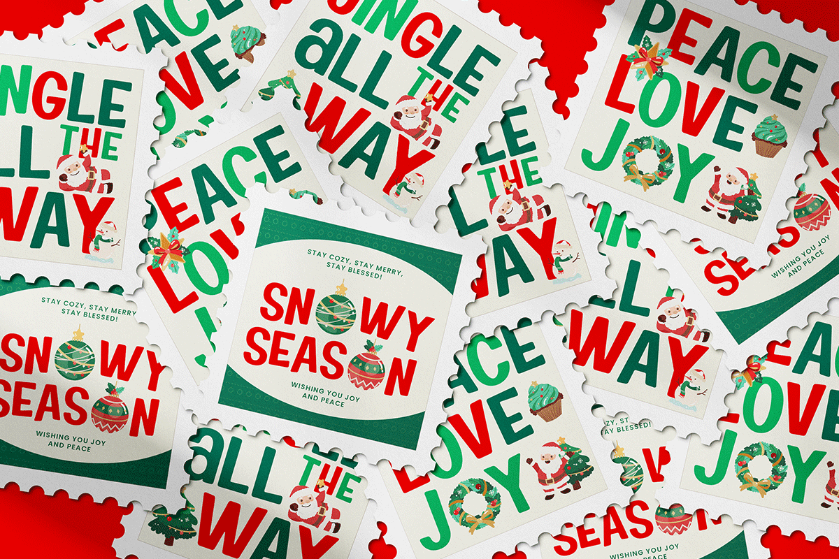 Sparkla – A Fun & Festive Christmas, a Sans Serif Font by roomspace creative lab (Photo 7 of 11)