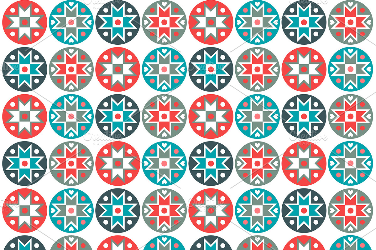 geometric pattern, a Pattern Graphic by rebekka_ivacson