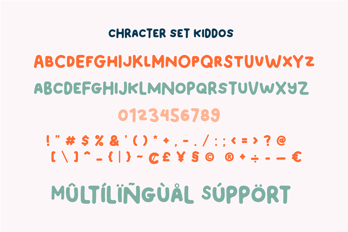 Kiddos Delight - Cute Font Duo, a Handwritten Font by SaktiAvellin (Photo 7 of 9)