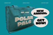 Genoid - Bold Display Font, a Sans Serif Font by limitype (Thumbnail 7 of 12)