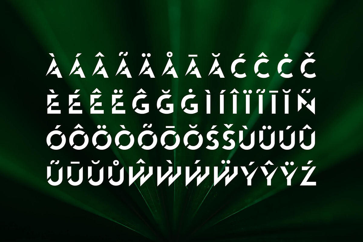 Vanem Font Family – Display Font, a Font by RC graphics (Photo 4 of 8)