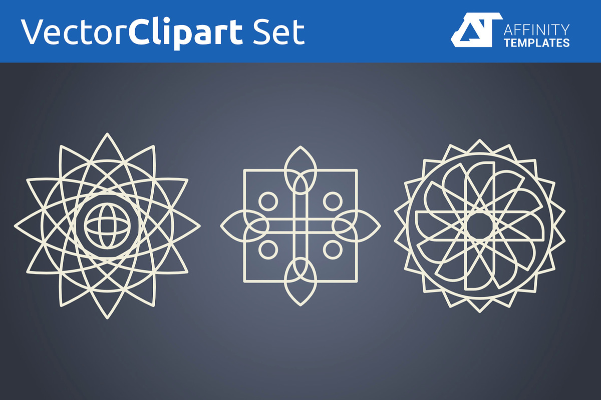 Geometric Shapes for AD, an Object Graphic by Affinity Templates