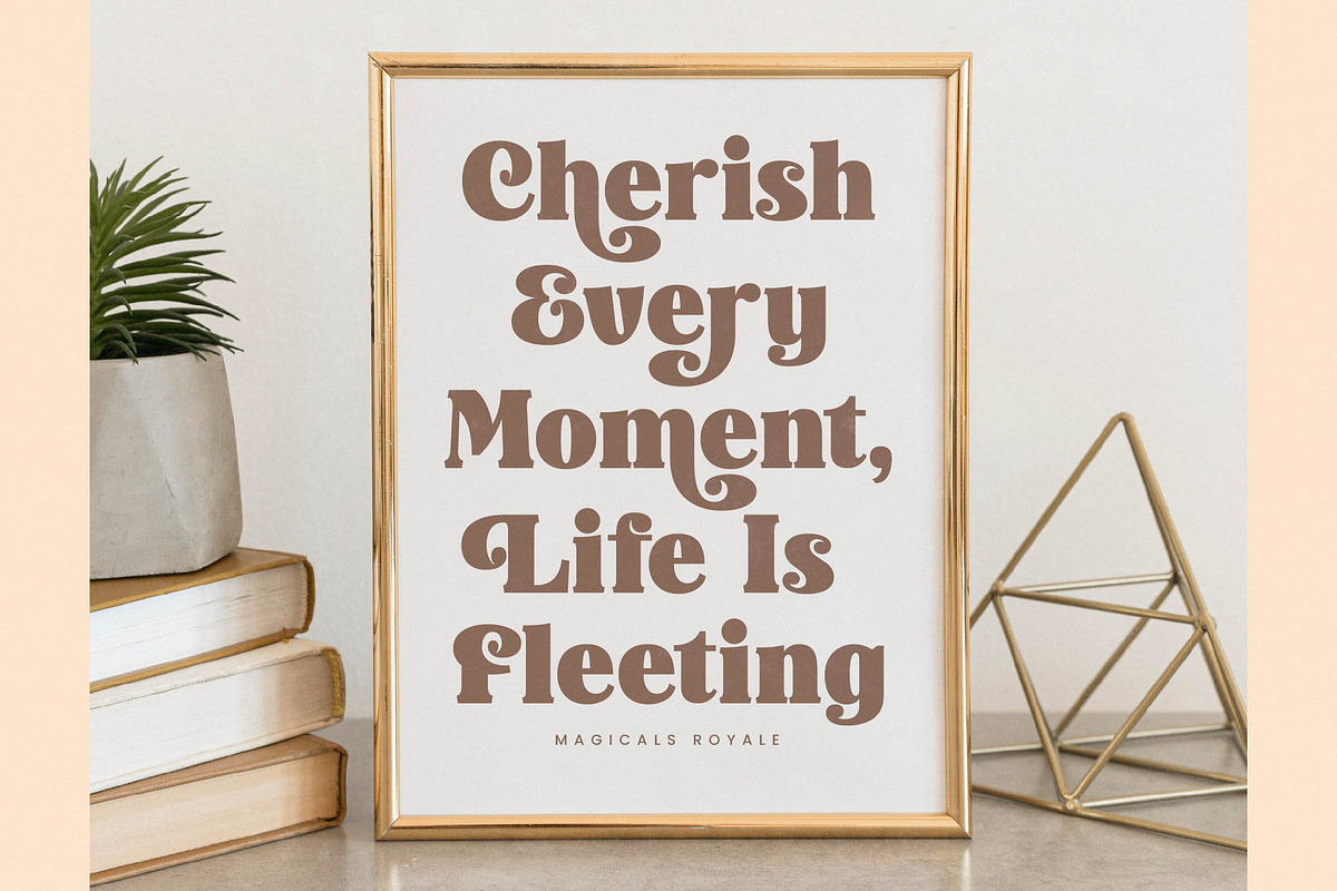 Magicals Royale Modern Vintage Font, a Serif Font by timelesstype.co (Photo 5 of 20)