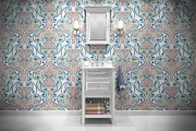 Ornamental Floral Tile Pattern, a Pattern Graphic by StudioGlouna (Thumbnail 6 of 9)