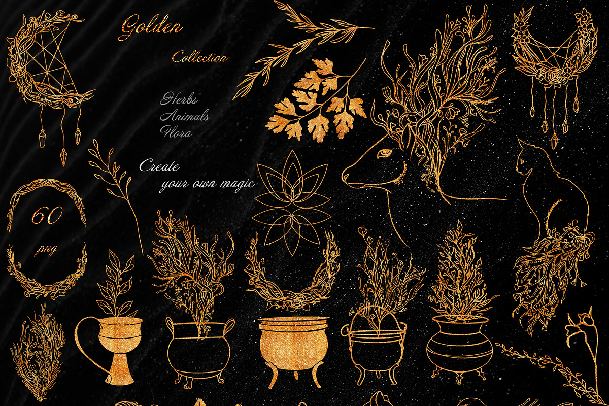 GREEN WITCH YOGA Line Art BUNDLE, a Graphic by ArtOLB (Photo 2 of 13)