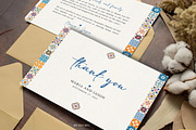 Mexican Thank You Card | CANVA, a Stationery Template by Creative Market (Thumbnail 1 of 5)