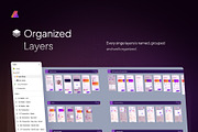 Letify - Money Management App UI Kit, an UI Kit Template by Rafiq | YDN (Thumbnail 4 of 6)