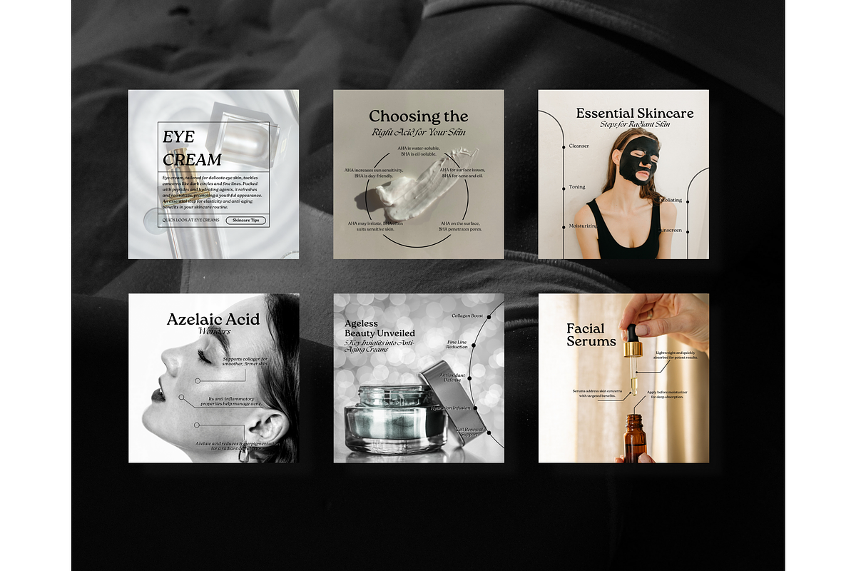 Skincare Instagram Template - Canva, a Social Media Template by TheTemplateTopia (Photo 10 of 10)