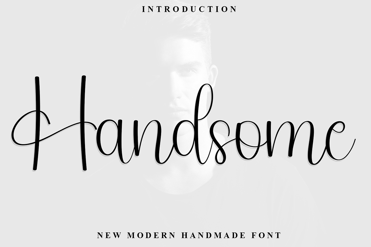 Handsome, a Handwritten Font by FreshTypeINK (Photo 1 of 8)