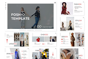 Foshio Google Slides Template