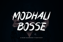 Modhali Bosse - Font