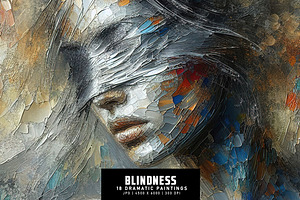 Blindness, a Person Illustration by Digital Art Creations