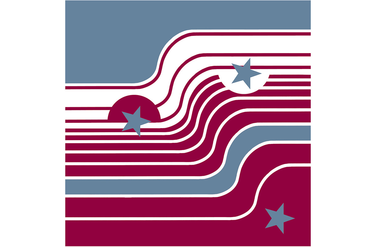 Sporty Wine and Grey Stripe, a Background Graphic by Sharon Schwalbe (Photo 5 of 6)