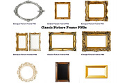 Classic Picture Frames Wall Arts, an Object Graphic by VetalStock (Thumbnail 1 of 10)