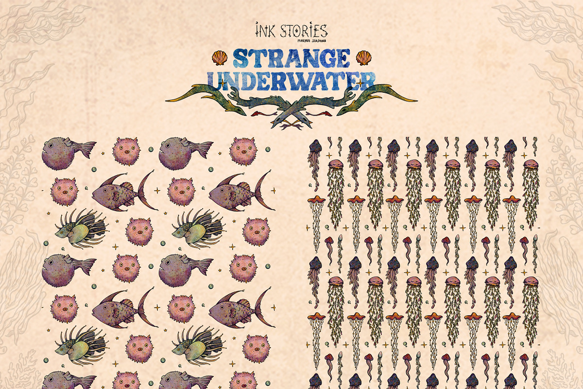 Strange Underwater, an Animal Illustration by Ink Stories (Photo 19 of 20)