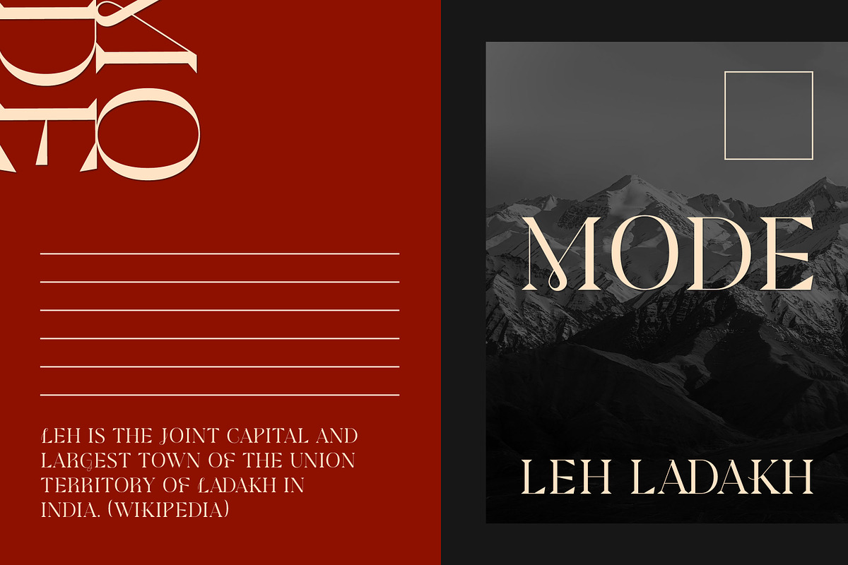 Modesfa - Modern Display Serif, a Serif Font by Almarkhatype (Photo 2 of 10)