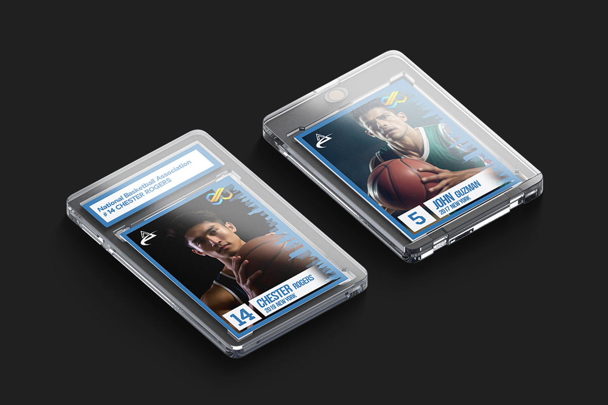 Trading Card Mockups, a Merchandise Mockup by rebrandy (Photo 11 of 12)