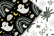 Halloween Clipart, Rainbows, Pattern, a Graphic by Valin Malin (Thumbnail 9 of 14)