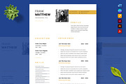 Clean and Professional Job Proposal, a Resume Template by Nur Designer (Thumbnail 3 of 4)