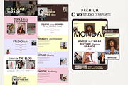 Creative Wix Studio Website Template, a Wix Template by AdvertFox (Thumbnail 4 of 10)