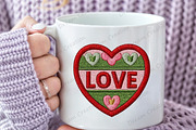 Faux Yarn Crochet Valentines Love, an Illustration by Dream Creation (Thumbnail 4 of 5)