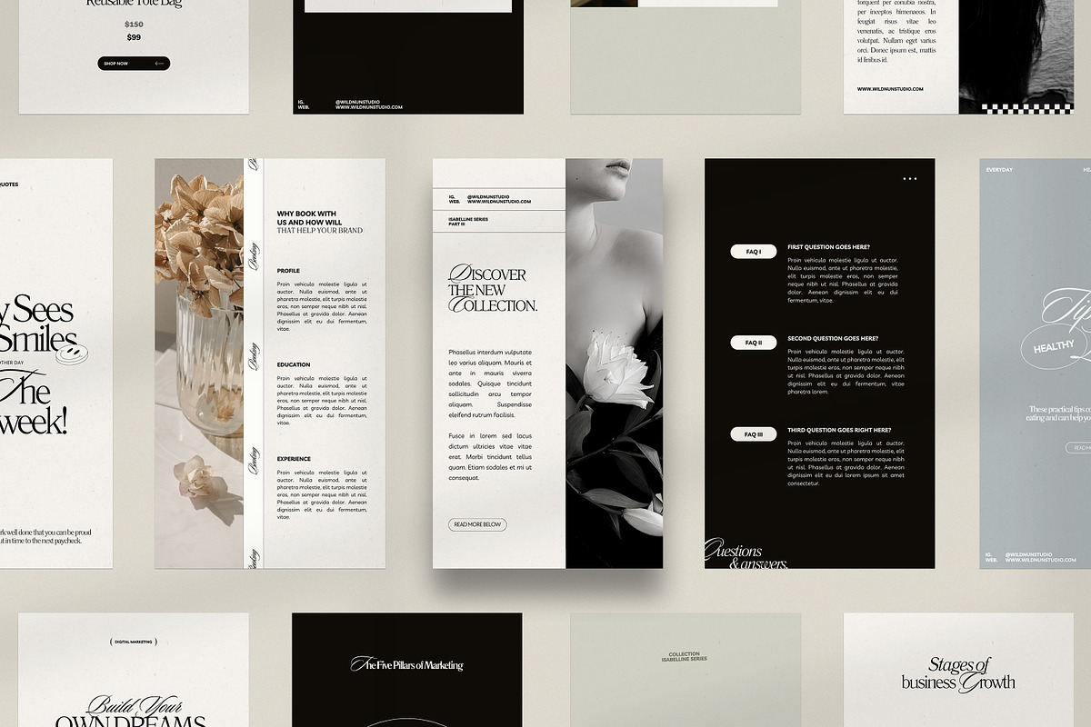 ISA / Social Media Kit (III), a Social Media Template by Wildnun Studio (Photo 9 of 19)
