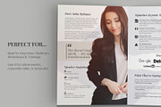 Modern Speaker Media Kit Template, a Brochure Template by Oshin Design (Thumbnail 6 of 7)