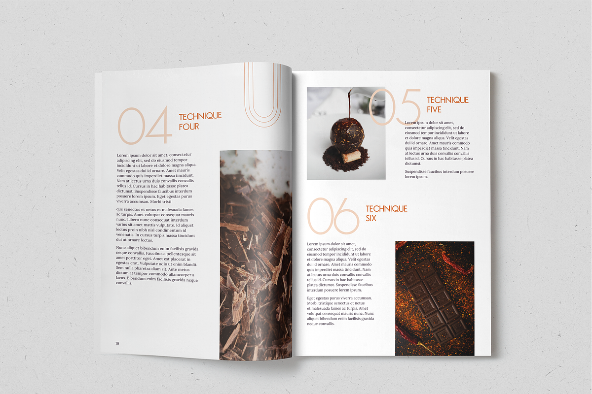 Chocolatier Recipe Book, a Print Template by SonaGeciova (Photo 10 of 25)