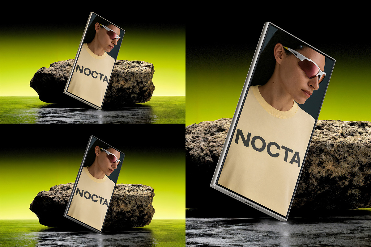 Smartphone Mockup Collection NC-19, a Device Mockup by NOCTA SUPPLY (Photo 7 of 9)