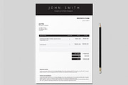 Invoice Template (3 colours), a Stationery Template by Design Shop (Thumbnail 1 of 3)