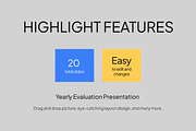 Yearly Evaluation Google Slides, a Presentation Template by Loin Studio (Thumbnail 2 of 4)