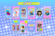 Sweet Y2k Instagram Set, a Social Media Template by Aiyari Graphic (Thumbnail 3 of 4)