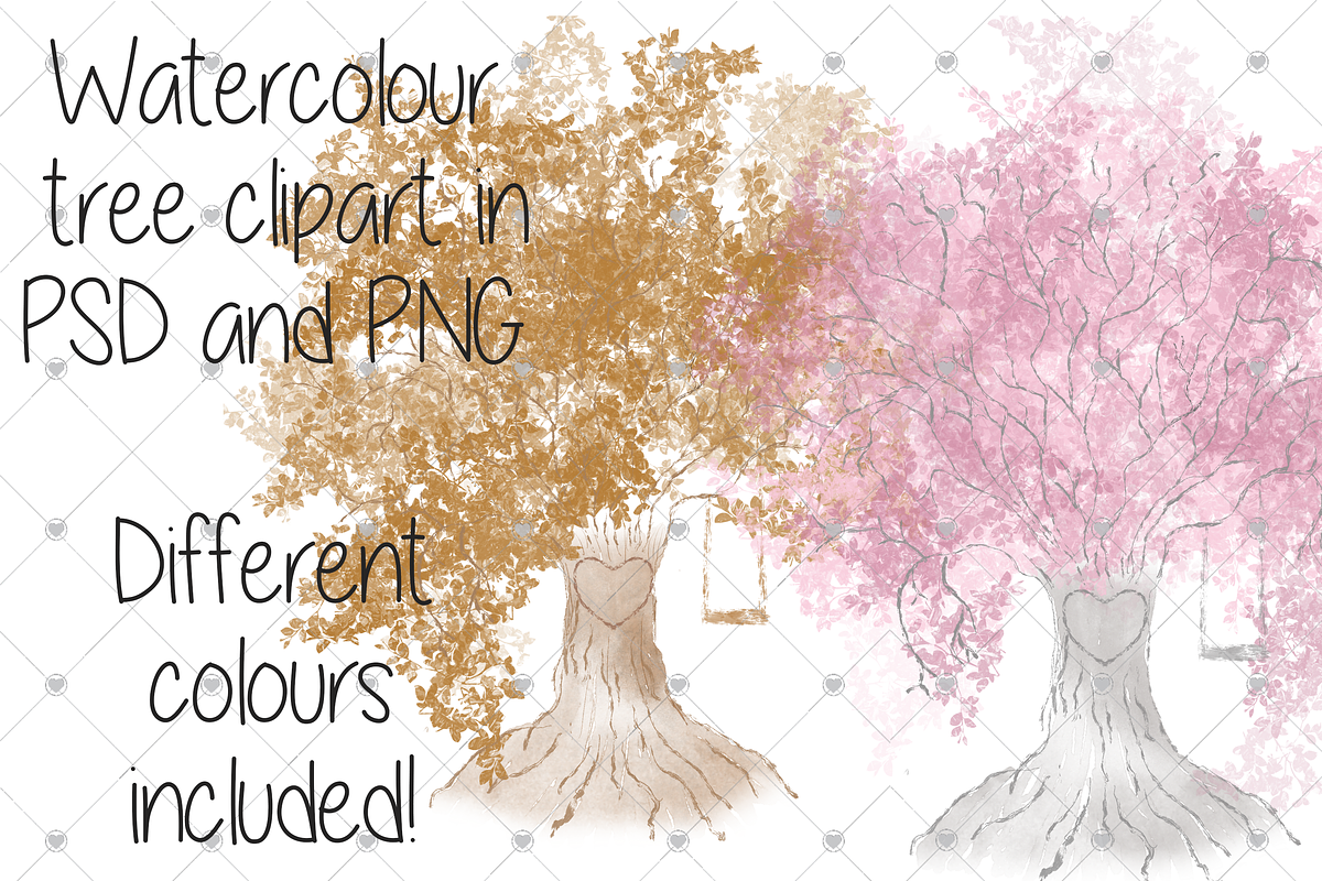 Tree, family tree, Trees,, an Illustration by CommercialCliparts (Photo 1 of 4)
