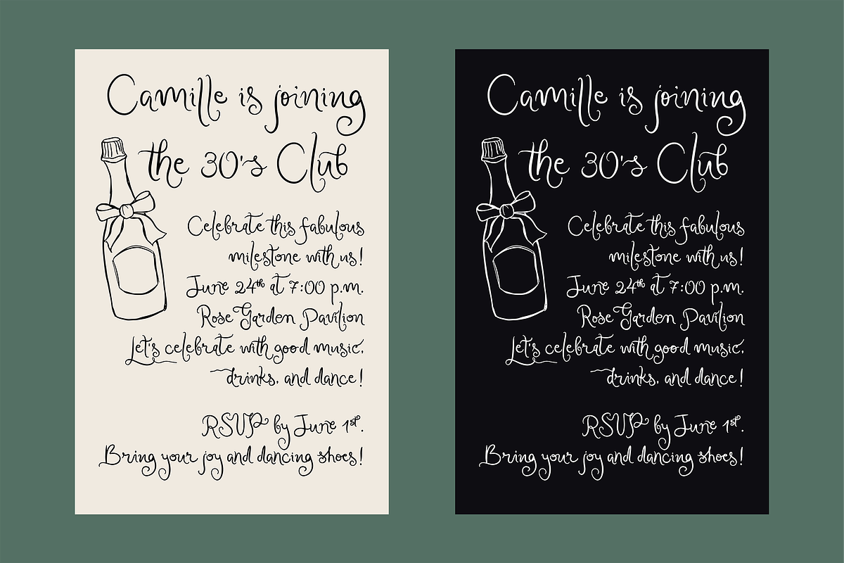Letters from Madelyn Font Preview - Free Font Downloads