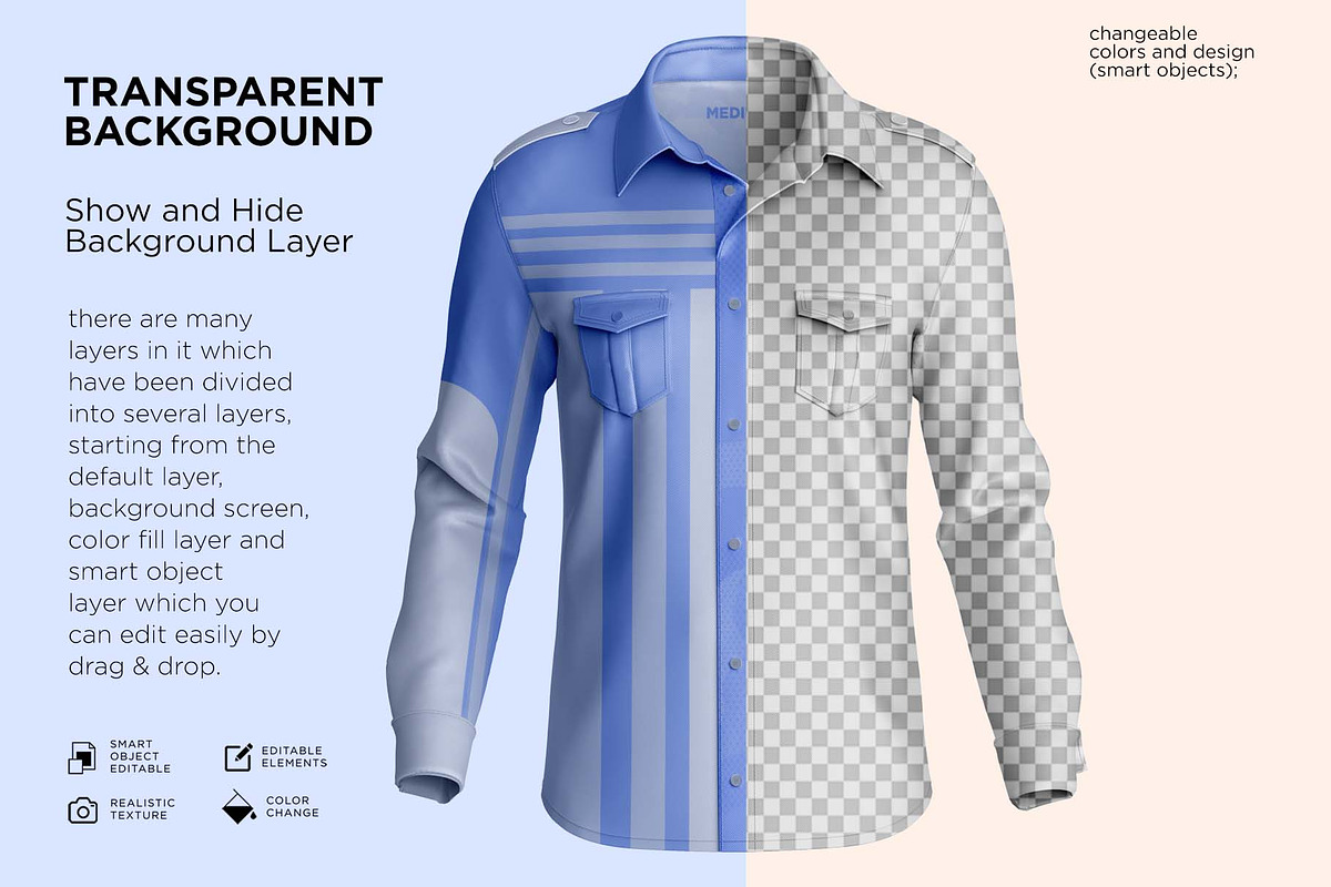 Casual Long Sleeve Shirt Mockup, a Hoody Mockup by Nanggroe Scripting (Photo 2 of 7)