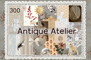 Antique Atelier: Lace & Collage kit, an Object Graphic by Lidberia (Thumbnail 1 of 10)